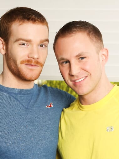 American otter James Jamesson and Duke Ryder in alluring homosexual scene