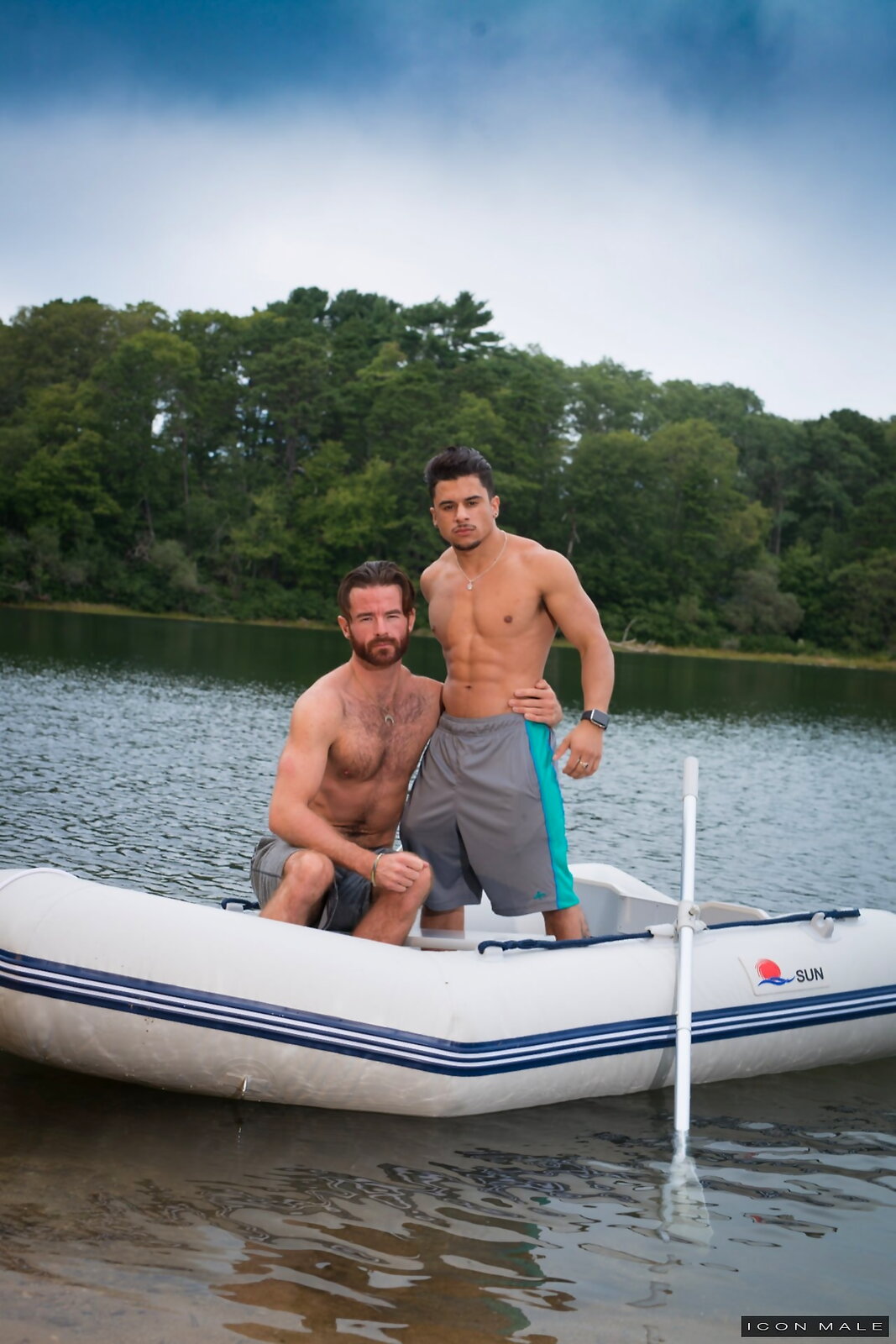 Latino husky guy Armond Rizzo and irish mommy bear Brendan Patrick ...