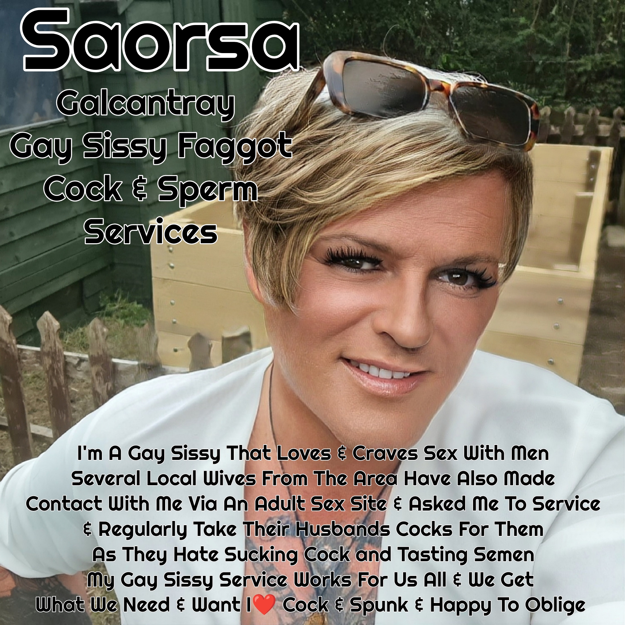 Saorsa Homosexual Faggot